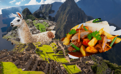Machu Picchu - Lomo Saltado - Alpaka