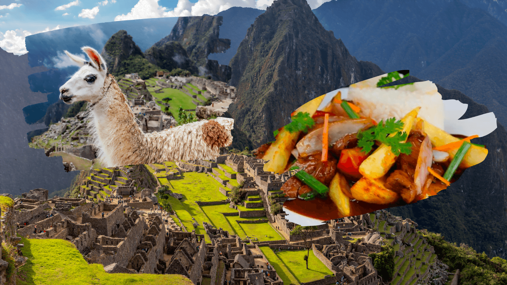 Machu Picchu, Lomo Saltado ve Alpaka