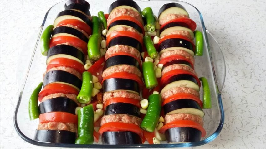 Patlıcan Dizme Evde Nasıl Yapılır?