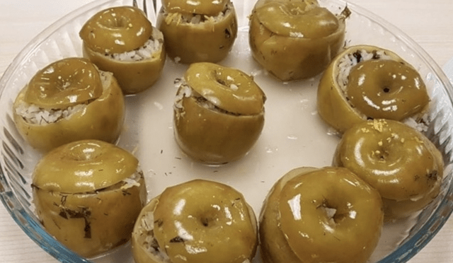 Pirinçli-Elma-Dolmasi