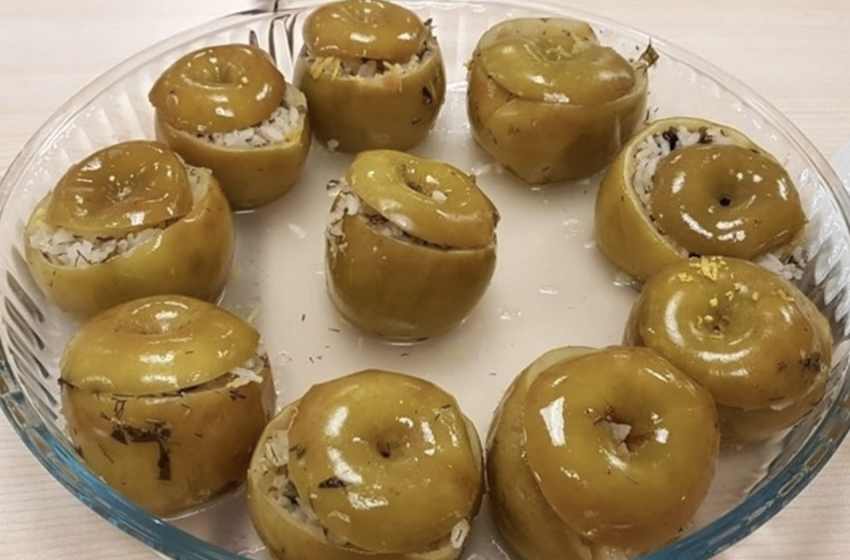 Pirinçli Elma Dolması Evde Nasıl Yapılır?