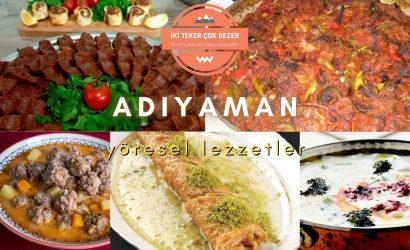 adıyaman yöresel yemekler