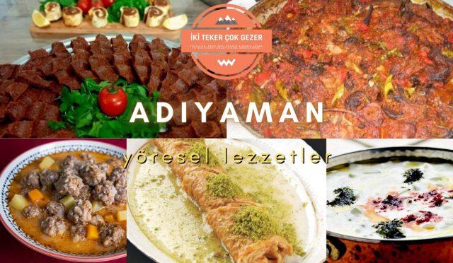 adıyaman yöresel yemekler