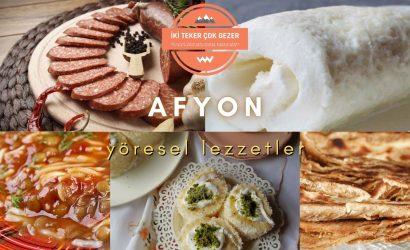afyon yöresel yemekler