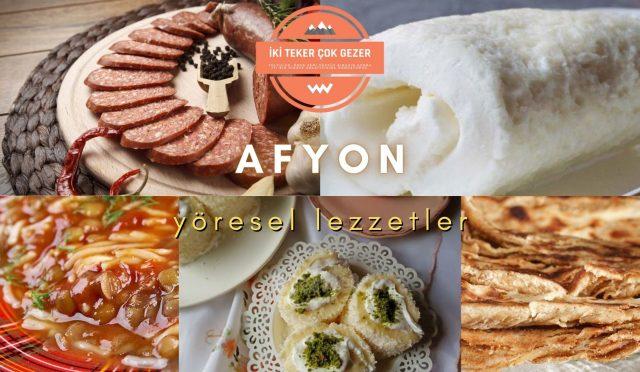 afyon yöresel yemekler