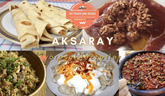 aksaray yöresel yemekler