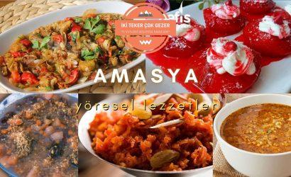 amasya yöresel yemekler