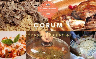 çorum yöresel yemekler