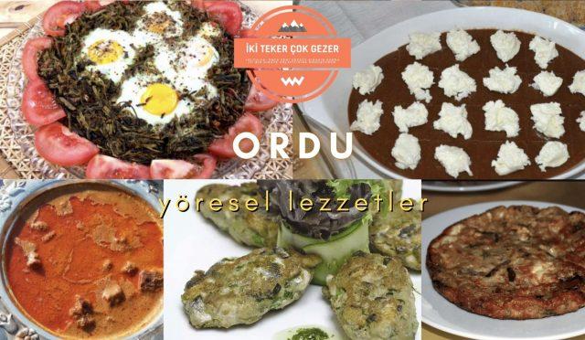 ordu yöresel yemekler